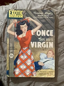 Sleaze gga digest Vintage Pb, Once There A Virgin by Bligh, Exotic 4/1950, VG - Picture 1 of 5