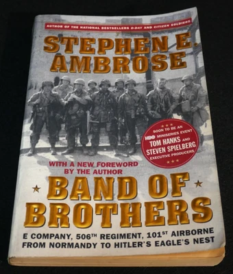 Band of Brothers Stephen Ambrose Easy Co 506th PIR 101st Airborne, 47 Signatures - Imagem 1 de 4