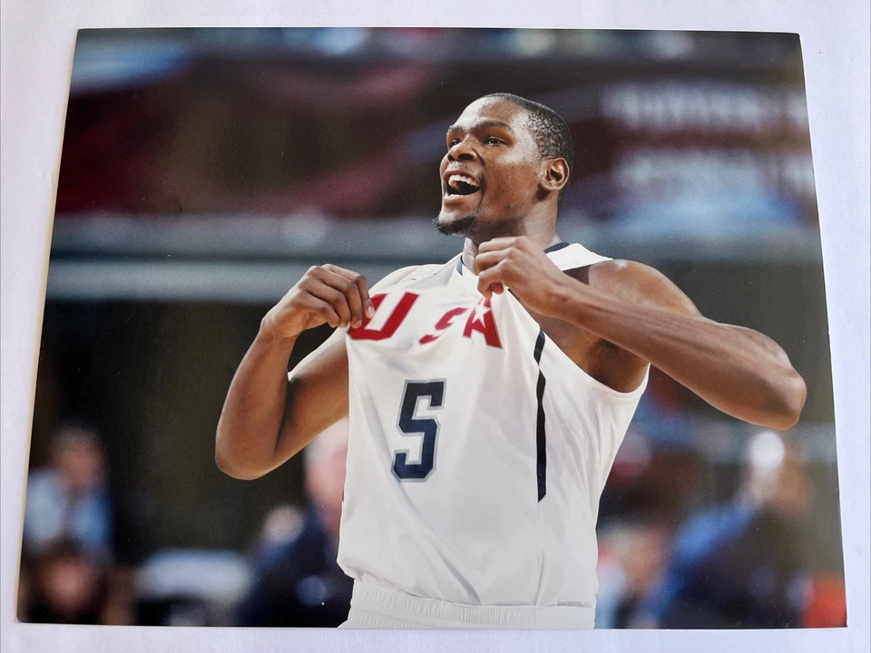 Póster impreso foto baloncesto Oklahoma City Thunder Kevin Durant 11x14 OKC NBA Foto 1 de 1