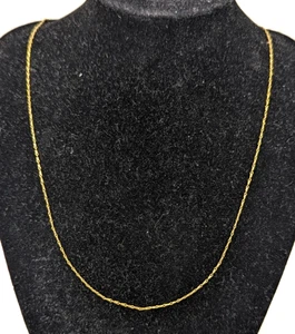 Kette Halskette 9 kt 375 Gelbgold - 1,6 g - Bild 1 von 8