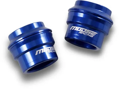 Moose Racing Fast Front Wheel Spacers Blue Pair for Husqvarna TC125 15-21 - Image 1 of 4