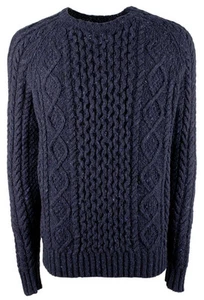 Suéter Polo Ralph Lauren Para Hombre Mangas Largas Mezcla de Lana Casi Nuevo-L - Imagen 1 de 4