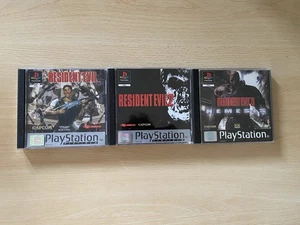 Resident Evil 1 + 2 + 3 – PS1 PlayStation – Italiano – OTTIME CONDIZIONI – RARO - Foto 1 di 7