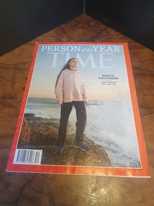 Time Magazine „Greta Thurnburg“ Person des Jahres Ausgabe. Englisch/Guter Zustan - Bild 1 von 18