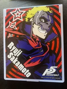 Sega Atlus Persona 5 Ryuji Sakamoto Anime Hand Held Flip Mirror Very Rare - Picture 1 of 3