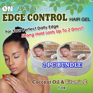 PAQUETE DE 2 PIEZAS ON NATURAL 2-Day Edge Control Hair Gel 2 PIEZAS OFERTA  - Imagen 1 de 10