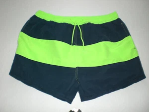 PVC COTTON DOPPEL BADEHOSE SHORTS & INNEN EXTRA SOFT PVC SWIM PANTS XL-XXL - Picture 1 of 10