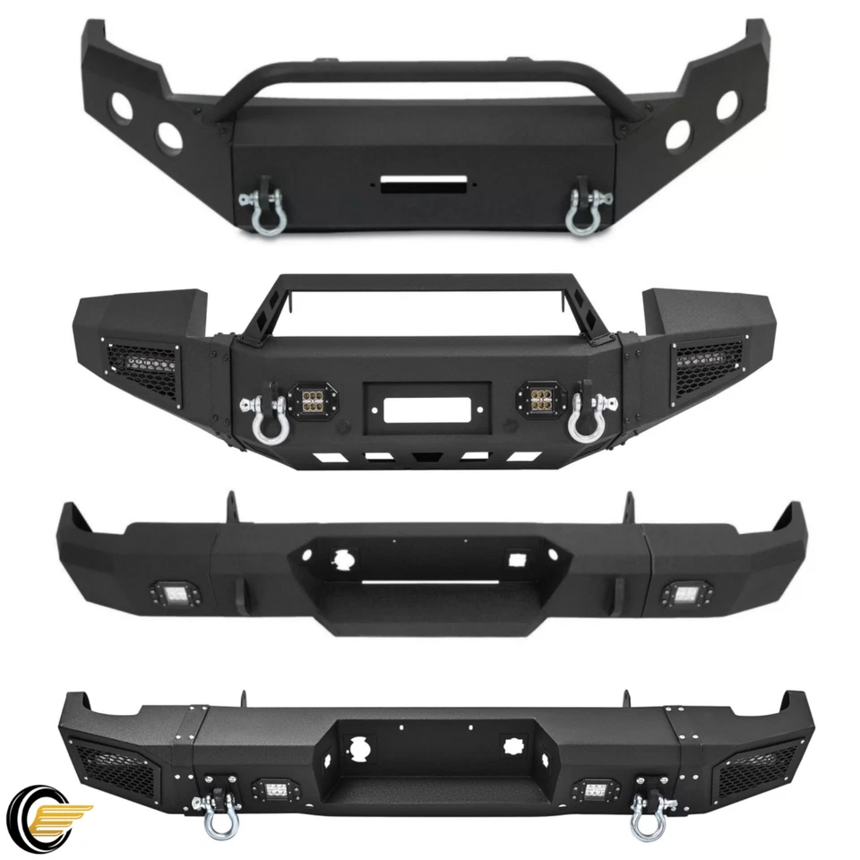 Complete Front/ Rear Bumper Assembly For 11-14 Silverado Sierra 2500/ 3500 HD - Image 1 of 1