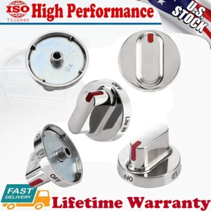5Pack DG64-00472A AP5949480 Gas Stove Replacement Knobs for Samsung Range Oven - Picture 1 of 15