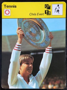 Chris Evert 1977 Sportscaster Card #02-24 Tennis - Bild 1 von 1