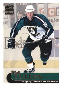 1999-00 Paramount Anaheim Ducks Hockey Card #1 Matt Cullen