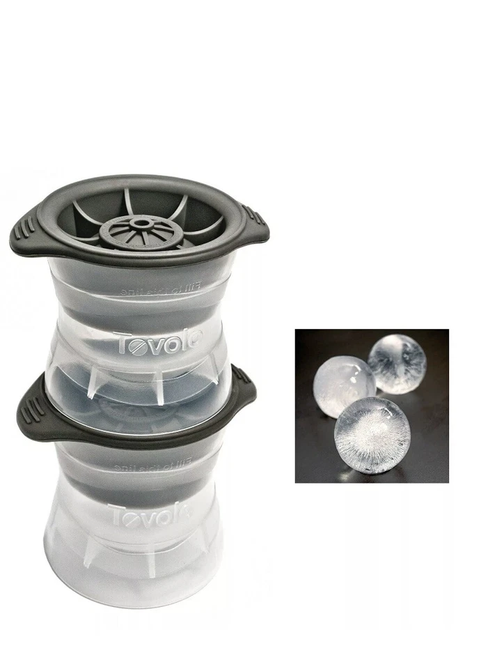 Tovolo 80-9697 2.5" Sphere Ice Molds 2 Count,No 80-9697        ,  Tovolo - Image 1 of 1