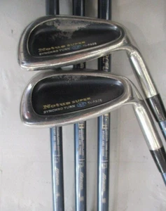 Mizuno Notus SUPER 65 Titanium Face Iron Set of 5 6-PW Arc Flow Graphite Flex R - Picture 1 of 6
