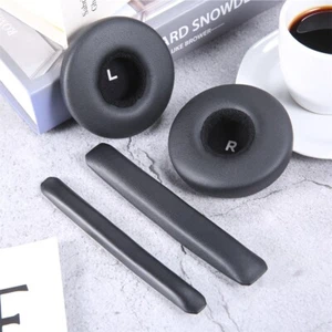 Earpad/Headband Black for AKG Y50 Y55 Y50BT Y55DJ Headphone Headset Replacements - Picture 1 of 26
