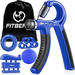 FitBeast Grip Foreharm Hand Strengthener Kit mit 5 verstellbaren Widerständen - Bild 1 von 4