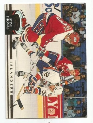 STEVE THOMAS 1992-93 STADIUM CLUB CARD NEAR MINT+ CONDITION - Image 1 of 2
