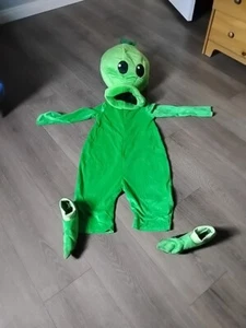 Plants Vs Zombies Kinder Peashooter Kostüm XS Größe Handschuhe fehlen - Bild 1 von 11