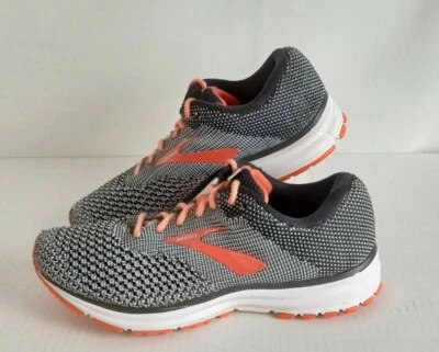 Zapatillas deportivas Brooks Revel 2 para hombre negras rosas EE. UU. 8,5 Foto 1 de 4