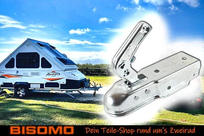 Kupplungsklaue PKW Anhänger 60mm Anhängerkupplung Zugmaul Zugkugelkupplung  - Bild 1 von 4