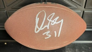 Dre Bly signed NFL Wilson football 49ers , Rams, Lions, Broncos, North Carolina - Picture 1 of 3