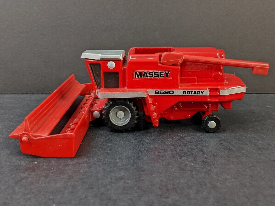 Vintage Massey Ferguson 8590 Rotary 1:64 Die Cast Red Combine - Image 1 of 4