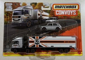 NEW 2023 Matchbox Convoys MBX Cabover and Trailer With 1964 Mini Cooper - Picture 1 of 2