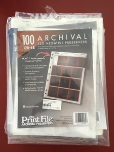 Negativhüllen Print File und Pergamin für Mittelformat und Kleinbild - Bild 1 von 5