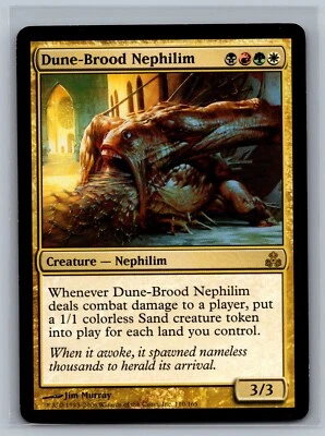 Magic The Gathering Guildpact Dune-Brood Nephilim #110/165 MTG TCG CCG - Image 1 of 2