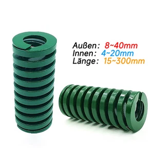 Schimmel Druckfeder Schwere Belastung Kompressionsfeder Außendurchmesser 8-40 mm - Picture 1 of 5