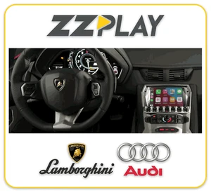 ZZ2 Wireless CarPlay/Android Auto, Camera & A/V in for Audi A6,S6,A7, S7 & Lambo - Foto 1 di 1