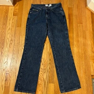 Calvin Klein Womens Bootcut Jeans Double Stone Denim Size 6 x32 length - Picture 1 of 7