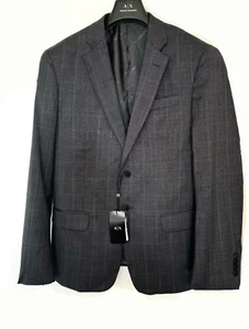 A|X Armani Exchange Men's Wool Suit Separate Jacket 46R - Picture 1 of 2