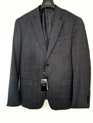 A|X Armani Exchange Men's Wool Suit Separate Jacket 44L - Image 1 of 2