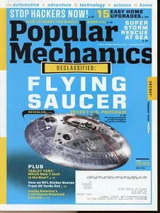 Popular Mechanics Magazine February 2013 Flying Saucer, Secret U.S. Program  - Picture 1 of 3