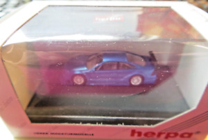 Herpa 101035 H0 Opel Calibra Phase IV Blue Metallic With Klarsichtbox New Boxed