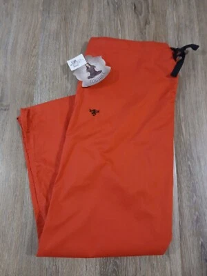 Pantalones exfoliantes Medcouture petite para mujer. Talla XL. Estilo 8705P. Color rojo/negro. Foto 1 de 4