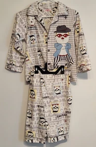 Kids Gangnam Style Boys Size 16 Pajama Set Top and Bottom PJ's Music Sleepware - Picture 1 of 10