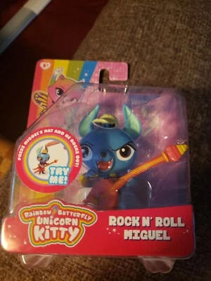 RAINBOW BUTTERFLY UNICORN KITTY, ROCK N ROLL MIGUEL. NEW NEW UNOPENED  BTO25 - Image 1 of 4