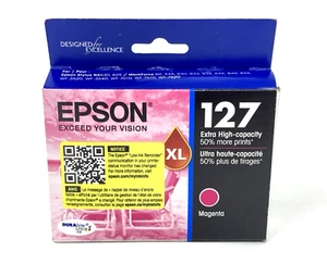 Genuine Epson Magenta Ink Cartridge T127320-S exp 09/2026 - Picture 1 of 4
