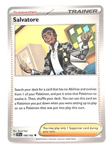 Salvatore 160/162 Uncommon - Temporal Forces Pokemon - Pack Fresh Near Mint NM - Picture 1 of 4