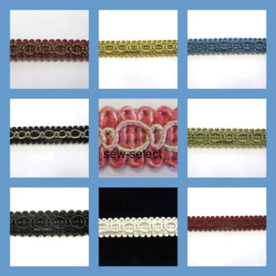 25m Upholstery Chair Braid 15mm wide gimp fabric trim trimming edge - Image 1 of 3