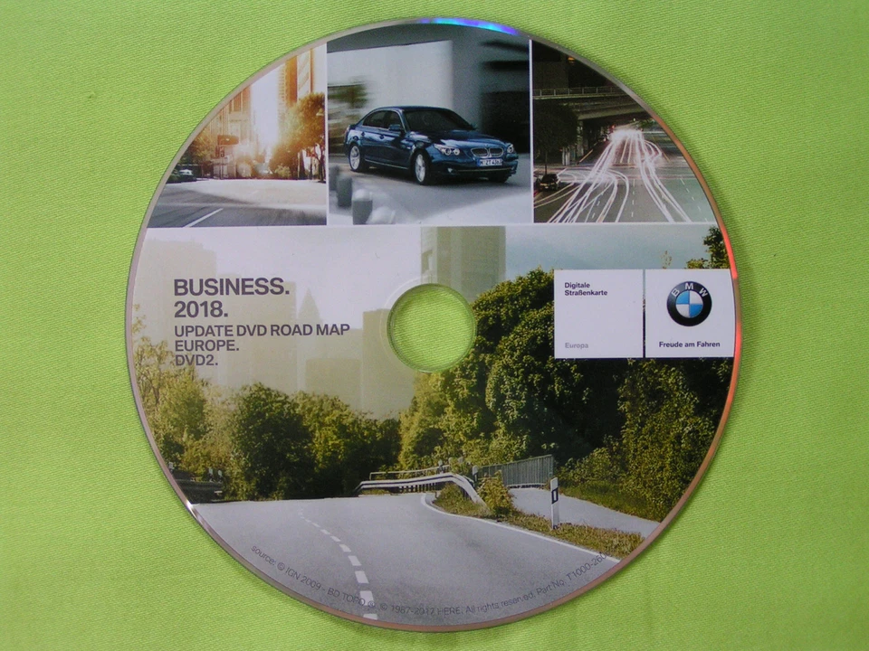 DVD NAVIGATION DEUTSCHLAND EU 2018 BMW BUSINESS E61 E82 E83 E84 E90 E92 SA606 - Bild 1 von 2