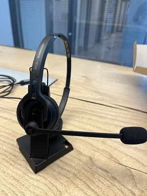 5x Sennheiser MB Pro 2 UC ML Kabellos Ohr Kopfhörer - Schwarz Headset  Telefon - Bild 1 von 4