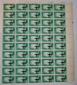 Stamp US Postage 4c 4 Cent Sheet OF 50 Stamps Higher Education Green - Picture 1 of 9