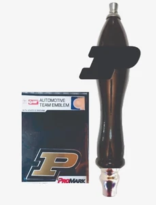 Purdue Fußball Emblem & Bier Zapfhahn Griffschild für Kegerator Wasserhahn KIT - Bild 1 von 1