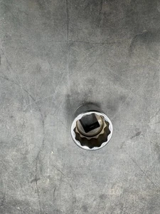 Snap-on F-201 3/8" Drive 5/8" Shallow Socket 12-point Chrome - Bild 1 von 7