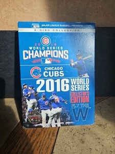 Chicago Cubs 2016 World Series Collector’s Edition Blu-ray 2016 w/slipcover - Picture 1 of 3