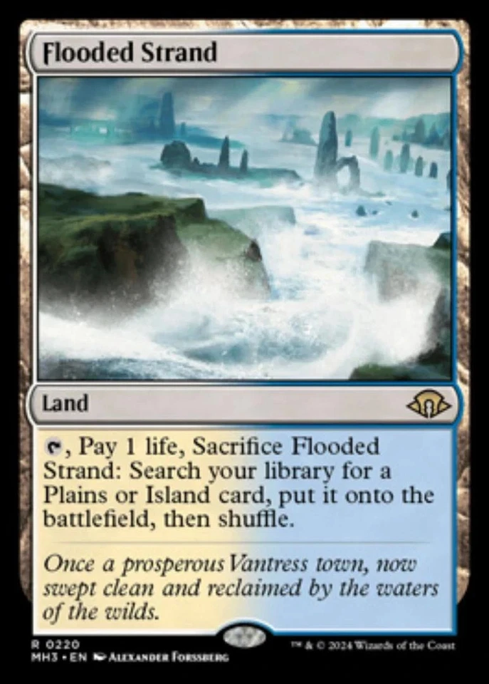 Flooded Strand - Modern Horizons 3 (MH3) FOIL NM - Image 1 of 1