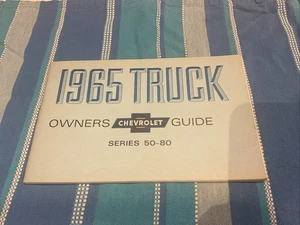 Guida Proprietari Camion Chevy 1965, 70 pagine - Foto 1 di 3