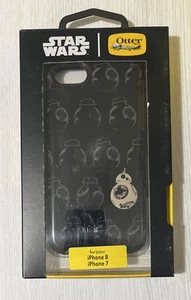 OtterBox Symmetry Series Star Wars Case For iPhone 8/7/SE, Black With Droid BB-8 - Picture 1 of 1